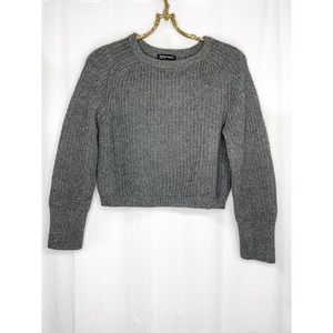 American Apparel cropped fisherman sweater